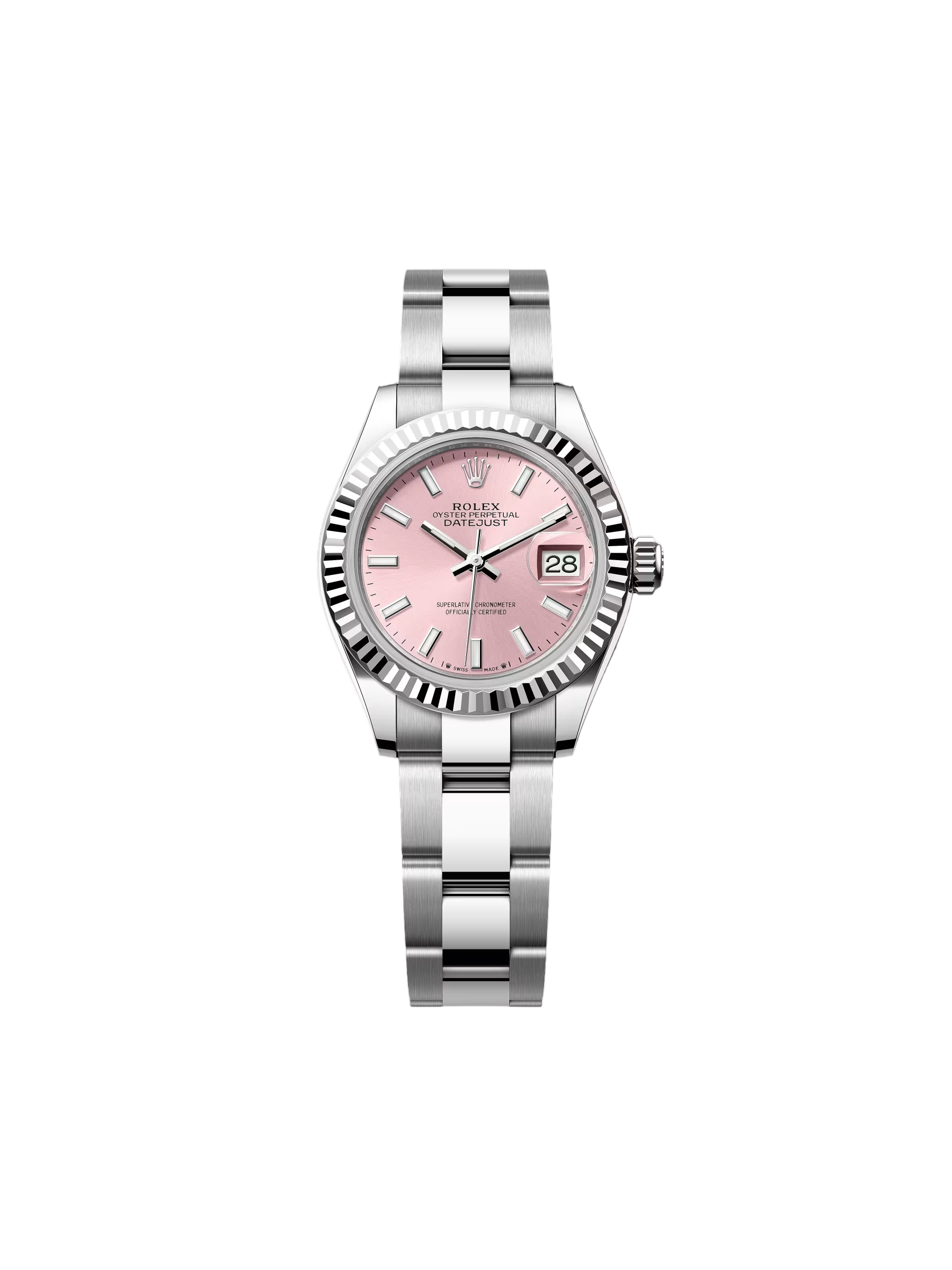 RLX Lady-Datejust 31mm 279174 Pink Dial Oyster Bracelet