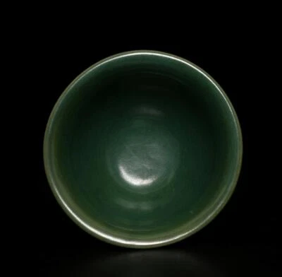 Old Chinese Ru Yao Ru Kiln Double Decker Bowl w/pattern