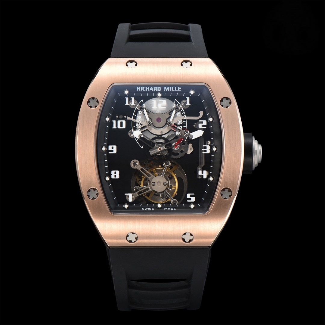 【7A Quality】Richard Mille RM001 Replica - AAAAA Grade Swiss-Made Ultra-Thin Tourbillon