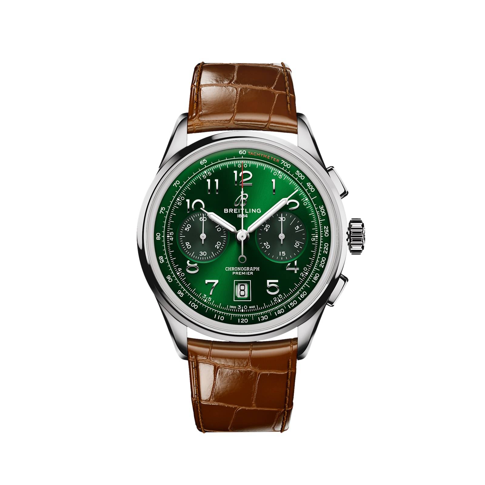 Breitling Premier B01 Chronograph 42mm Mens Watch Green-P17532217