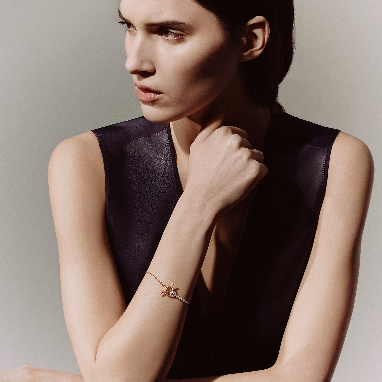 Mix and H bracelet, small model