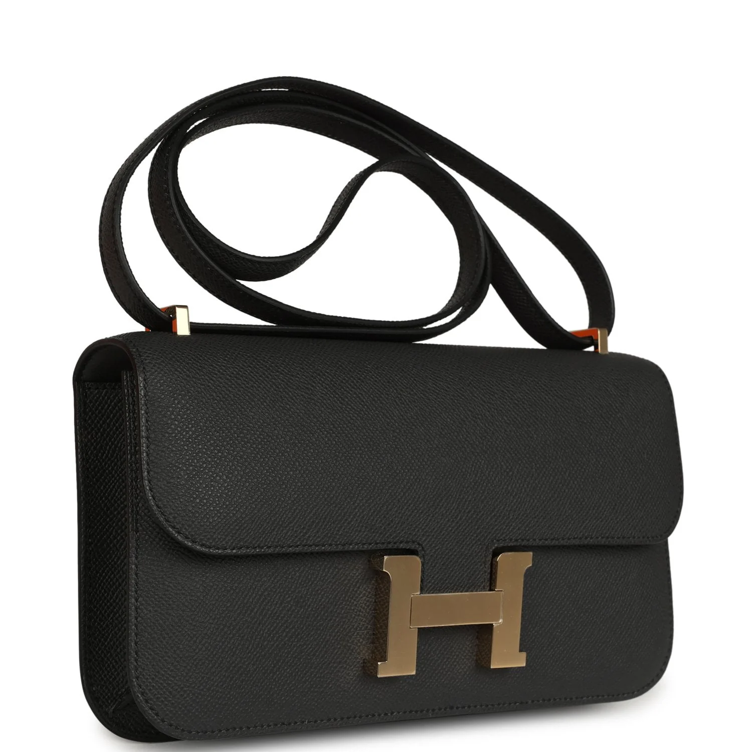 Hermes Constance Elan Plomb Epsom Gold Hardware