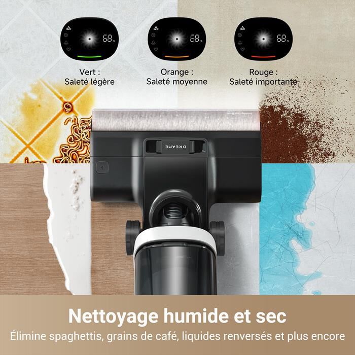 DREAME - Lavapavimenti H14 PRO VM Combo-Nero