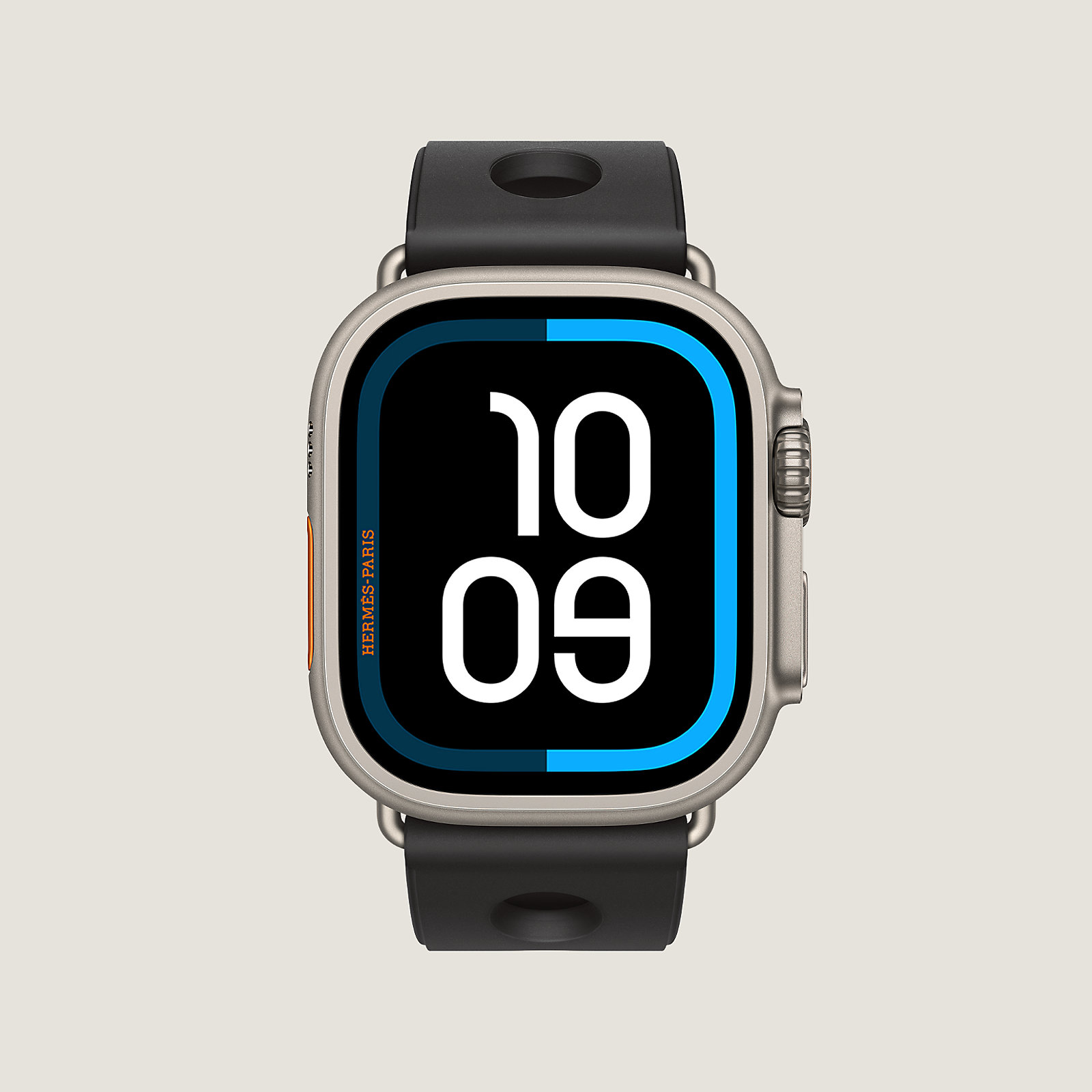 Band Apple Watch Hermès Single Tour 49 mm Scub'H Diving