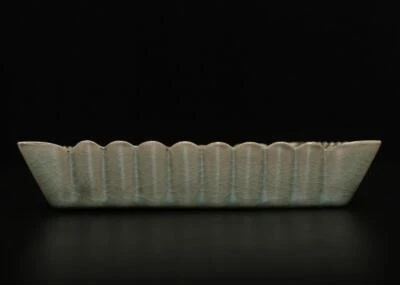 18CM Old Chinese Ru Yao Ru Kiln Dish