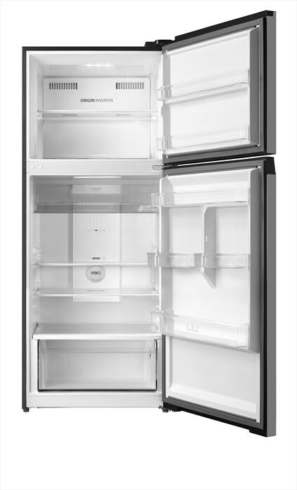 MIDEA - Frigorifero 2 porte MDRT580MTE02E Classe E 413 lt-acciaio inox