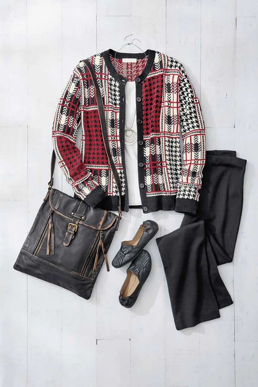 Checkmate Cardigan