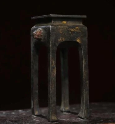 Yunshang Signed Old Chinese Bronze Incense Burner w/lion N2882