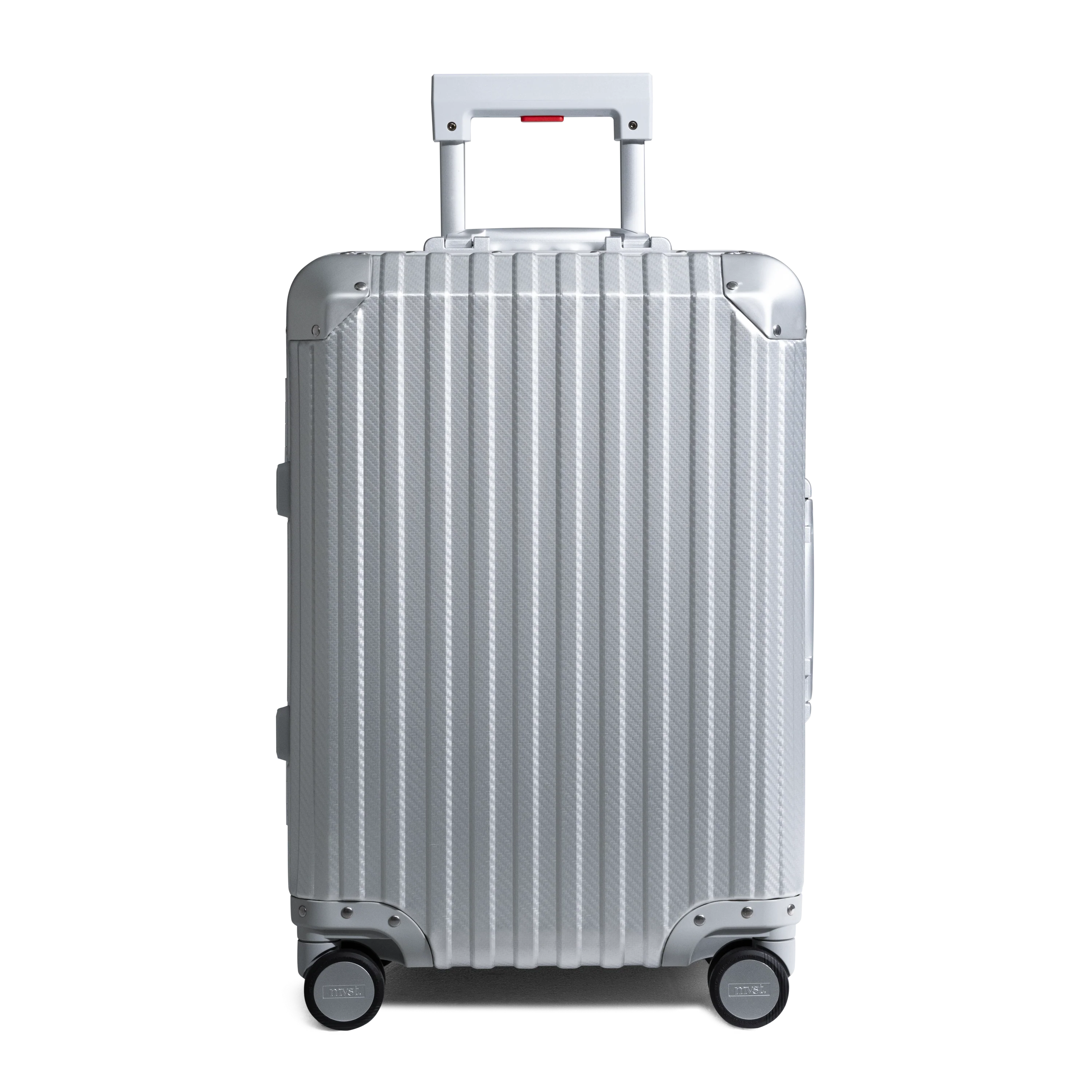 TREVA Aluminum Suitcase Silver
