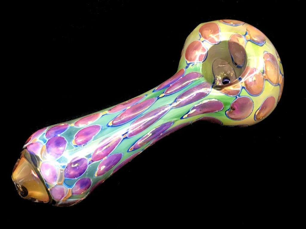 Honeycomb Gold & Silver Pipe