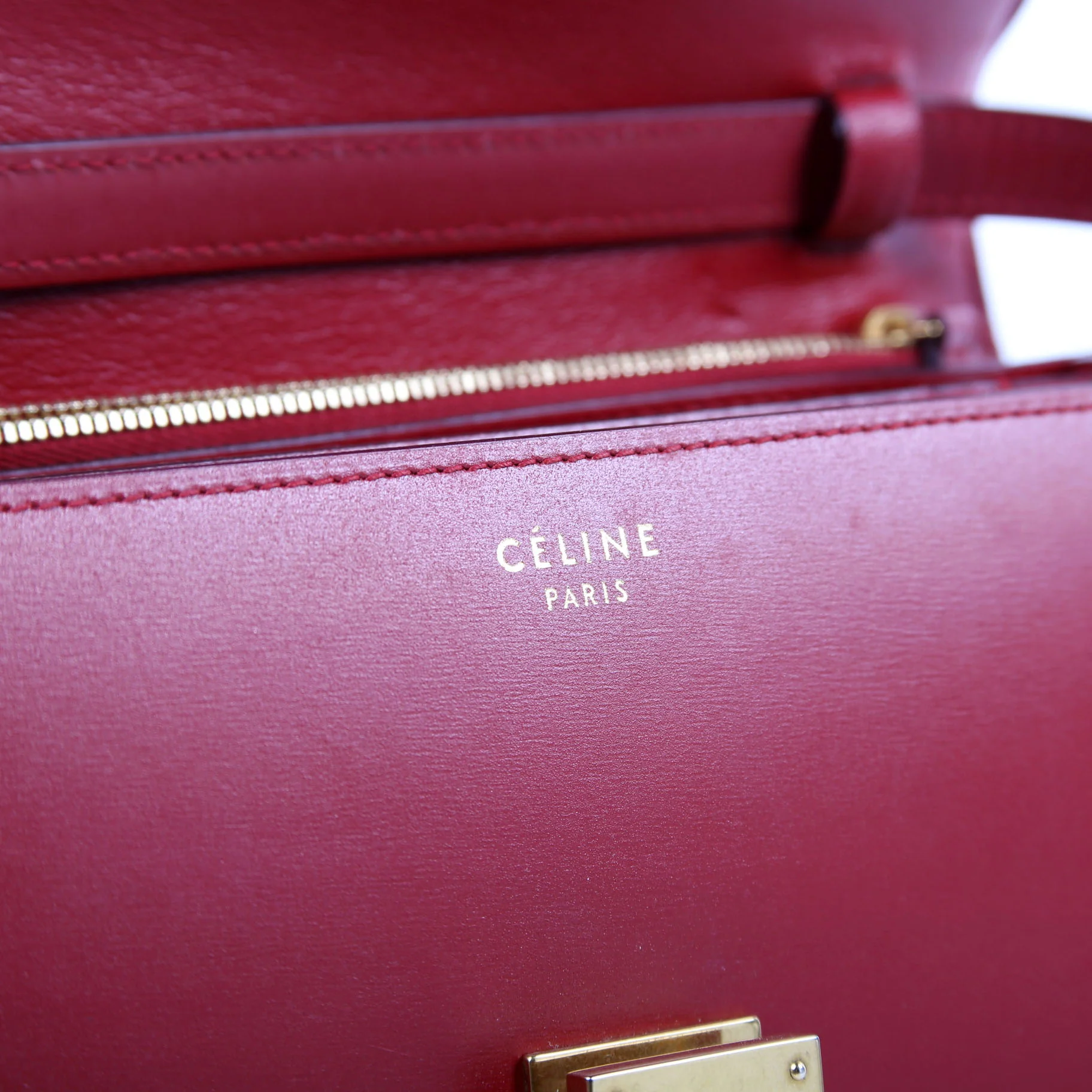 Classic Box Bag Medium Red