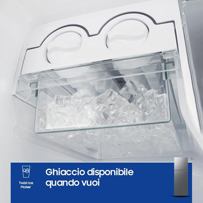 SAMSUNG - Frigorifero 2 porte RT35CG5644S9ES Classe E 348 lt-METAL INOX