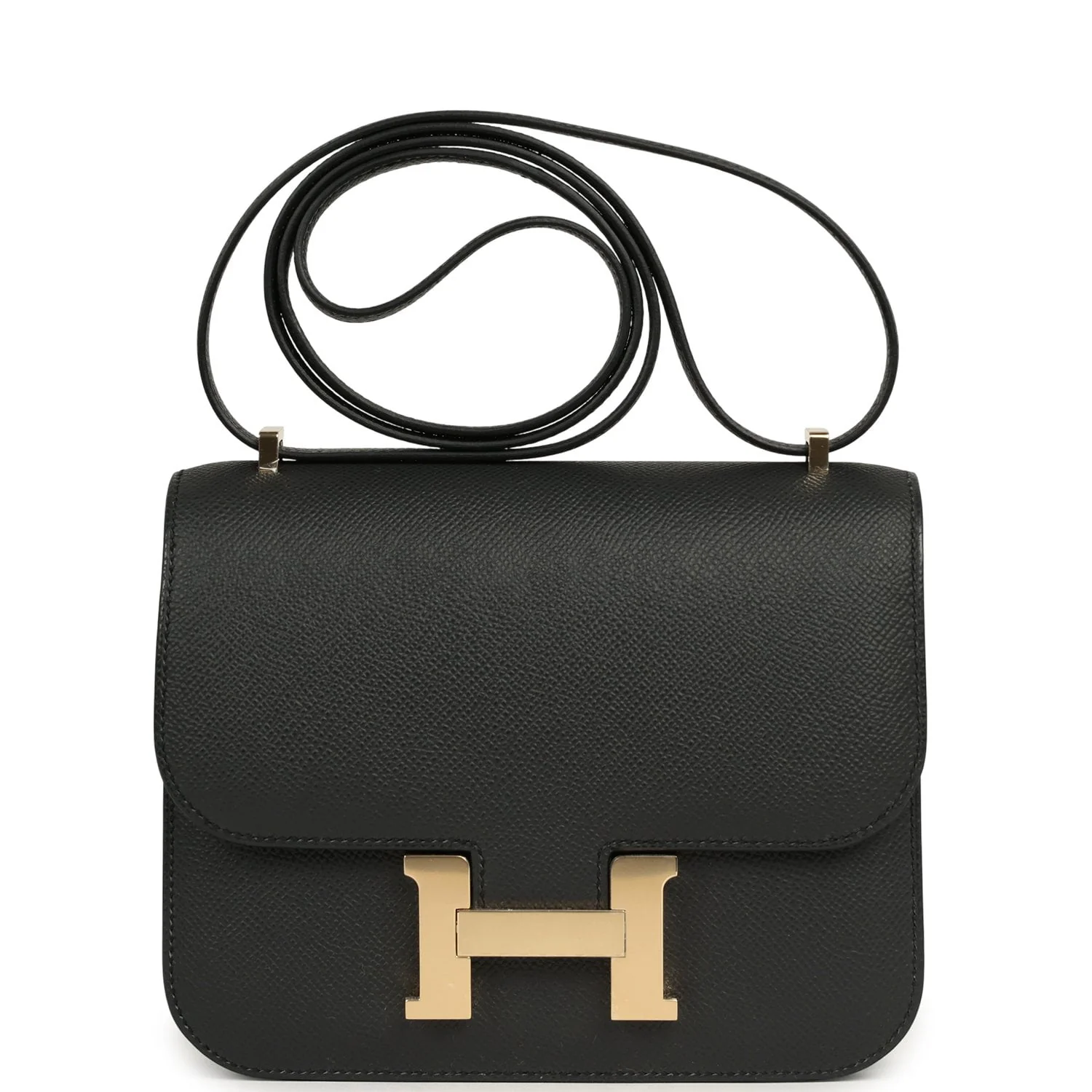 Hermes Constance 18 Plomb Epsom Permabrass Hardware
