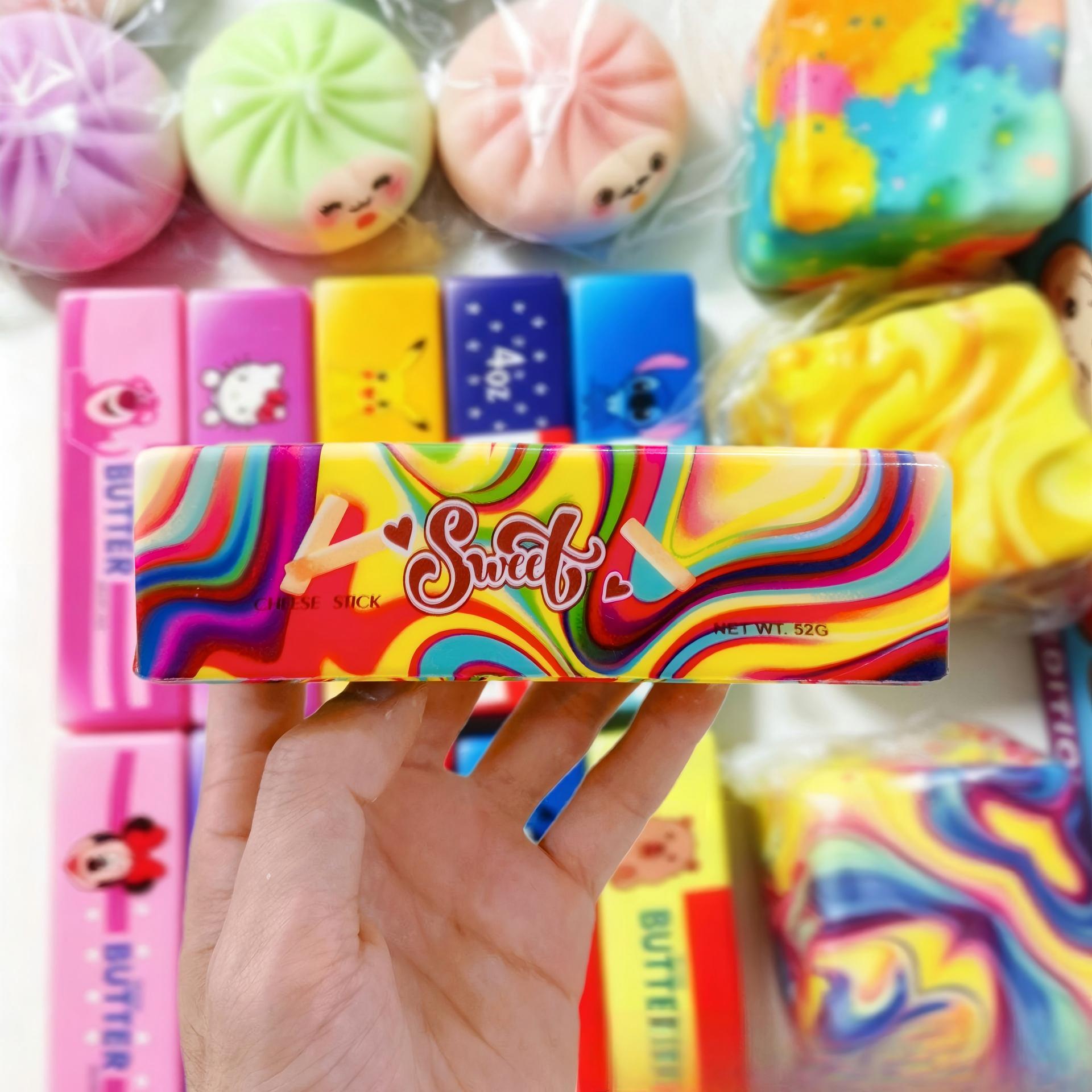 Butter Bar Slow Rising Squishy | Soft Stress Relief Fidget Toy