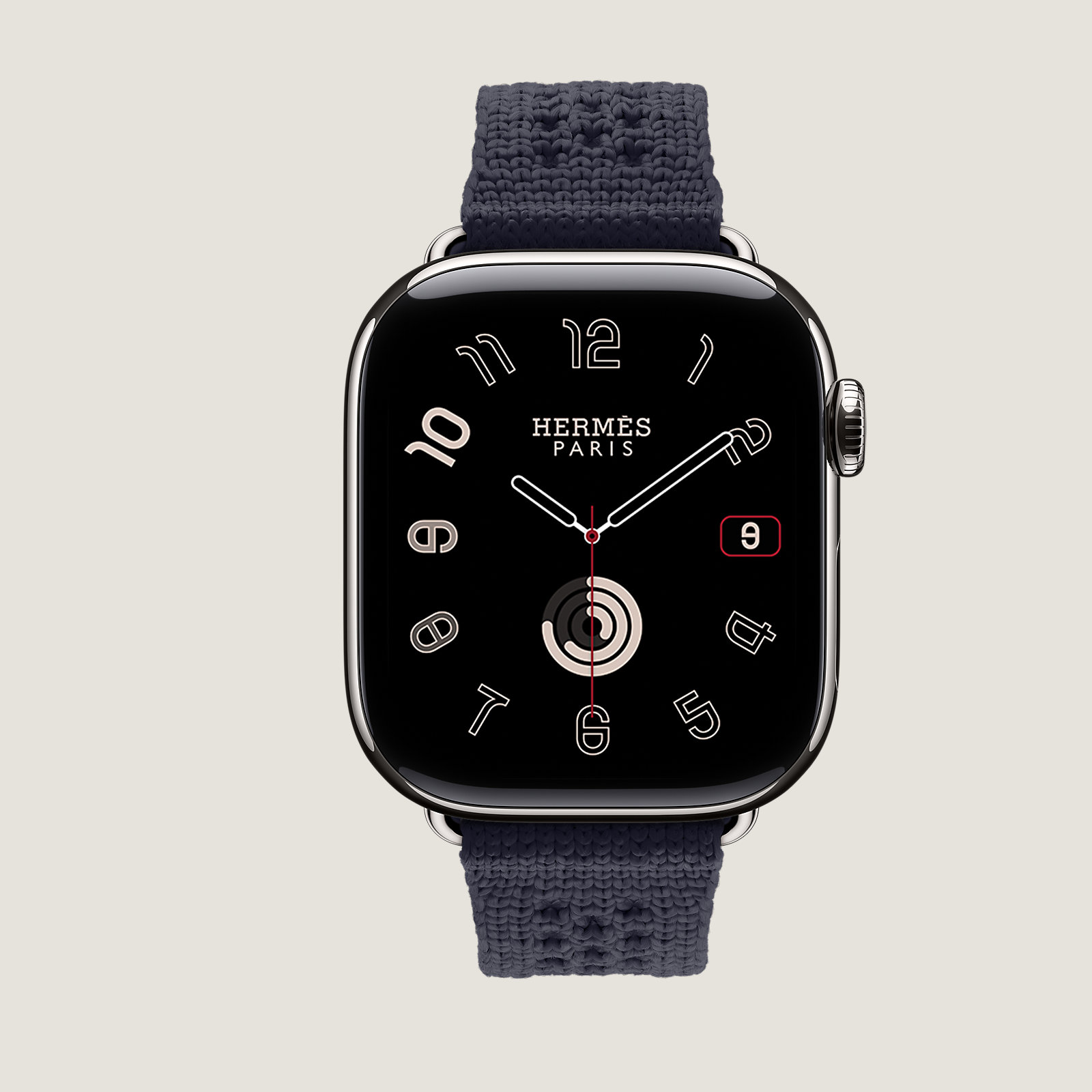 Series 11 case & Band Apple Watch Hermès Single Tour 42 mm Neo Tricot