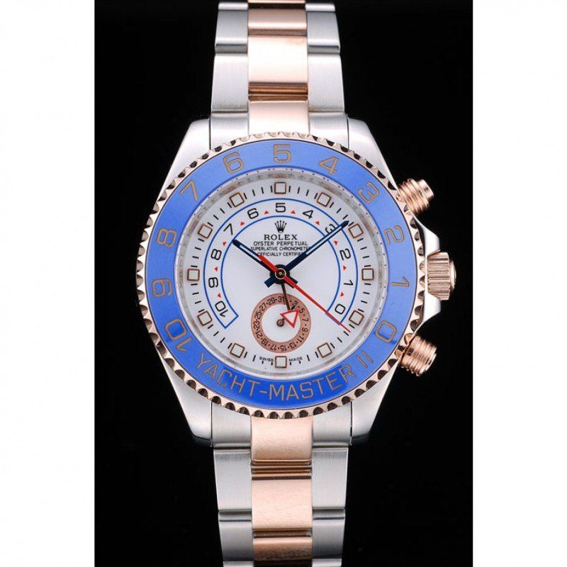 Replica Rolex Yacht-Master 42mm White Dial REP016833