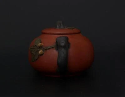 Chinese Yixing Zisha Purple Sand Zhuni Teapot Wang Yinxian Marked