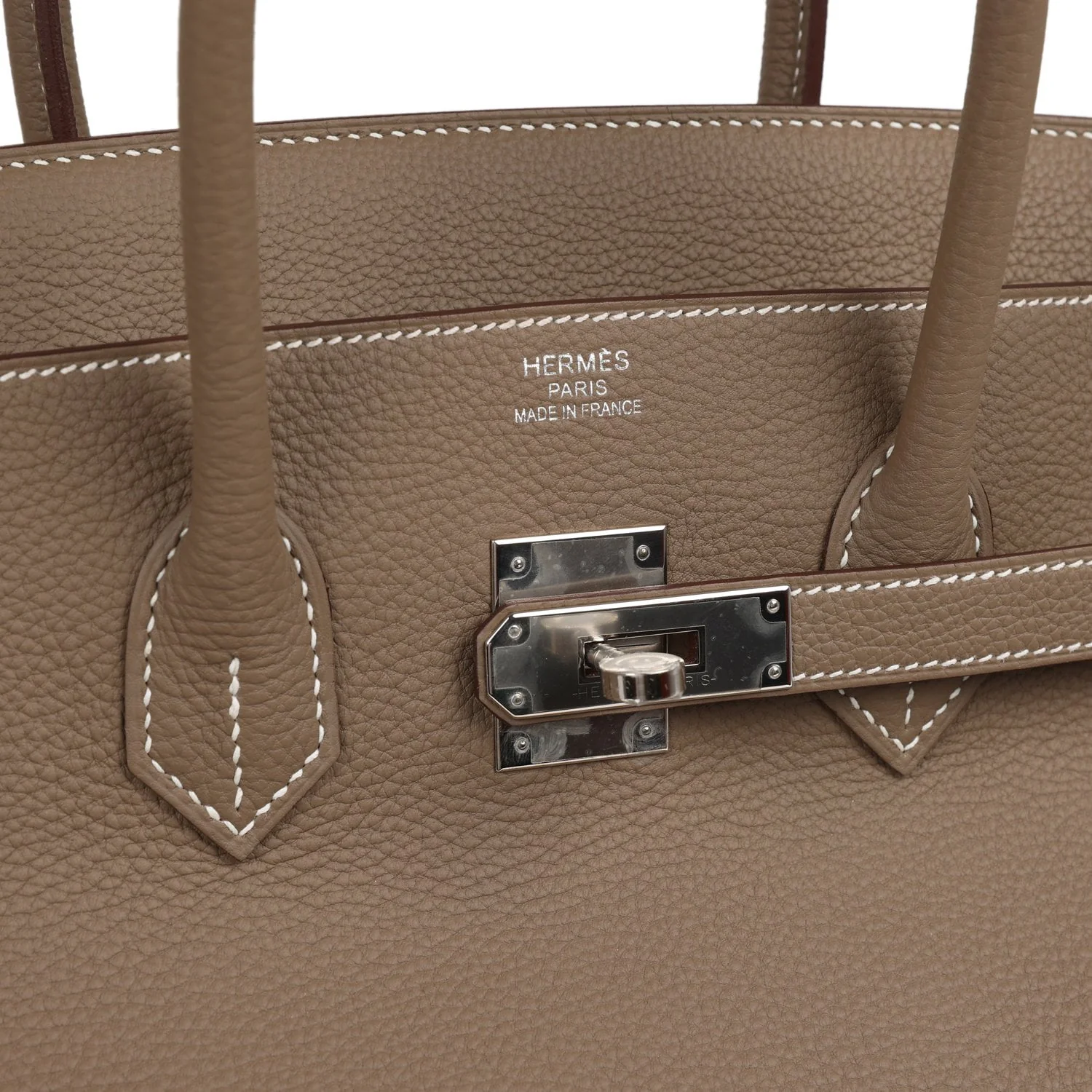 Hermes Birkin 35 Etoupe Togo Palladium Hardware