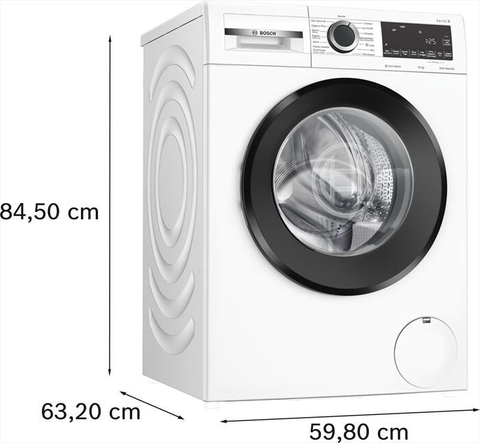 BOSCH - Lavatrice Serie 6 WGG254Z9II 10Kg 1400g/m Classe A-Bianco
