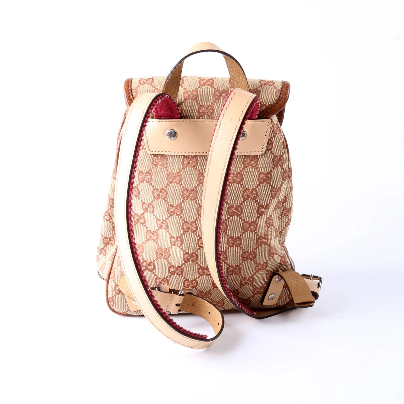 GUCCI 630818 GG Childrens Backpack Tan