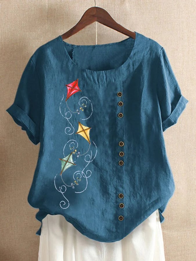 Printed Casual Top
