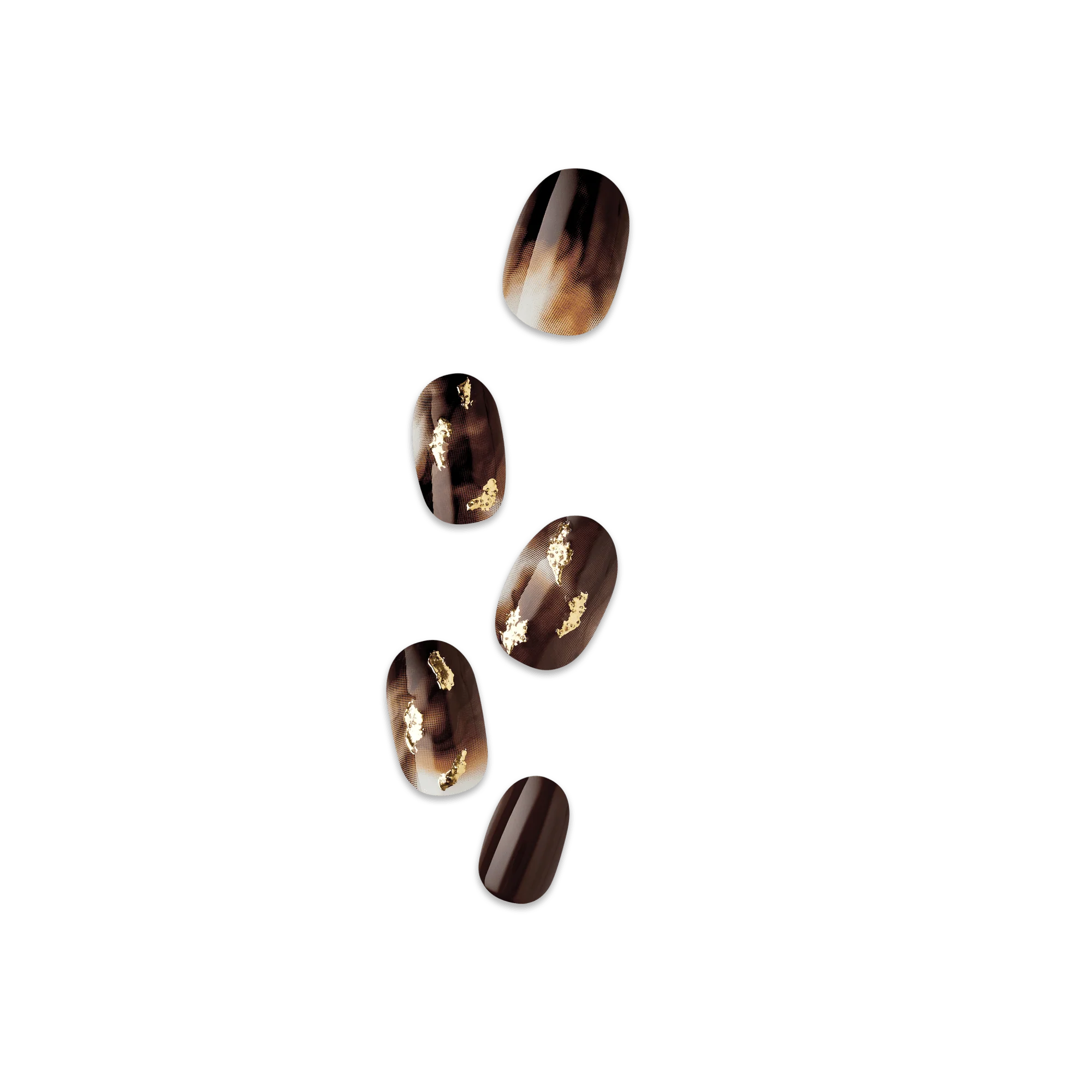 imPRESS Design Press On Nails - Golden Mocha
