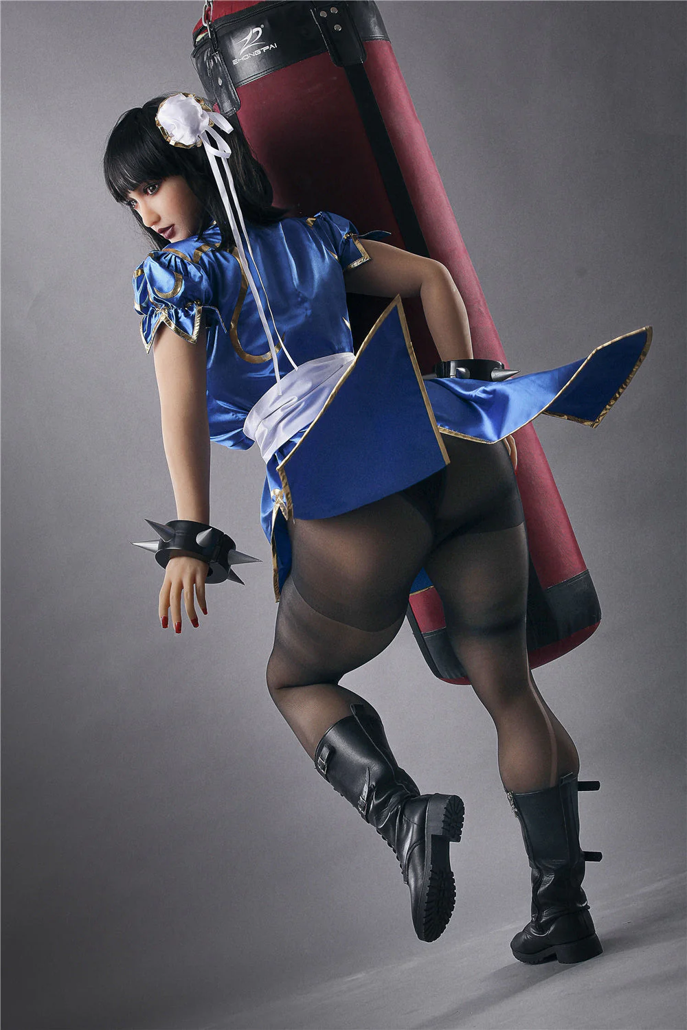 US Stock - Irontechdoll Mika 5ft18 / 158cm #69 Head TPE Fullsize BBW Huge boobs Fat Hentai Sex Doll With Thick Thighs
