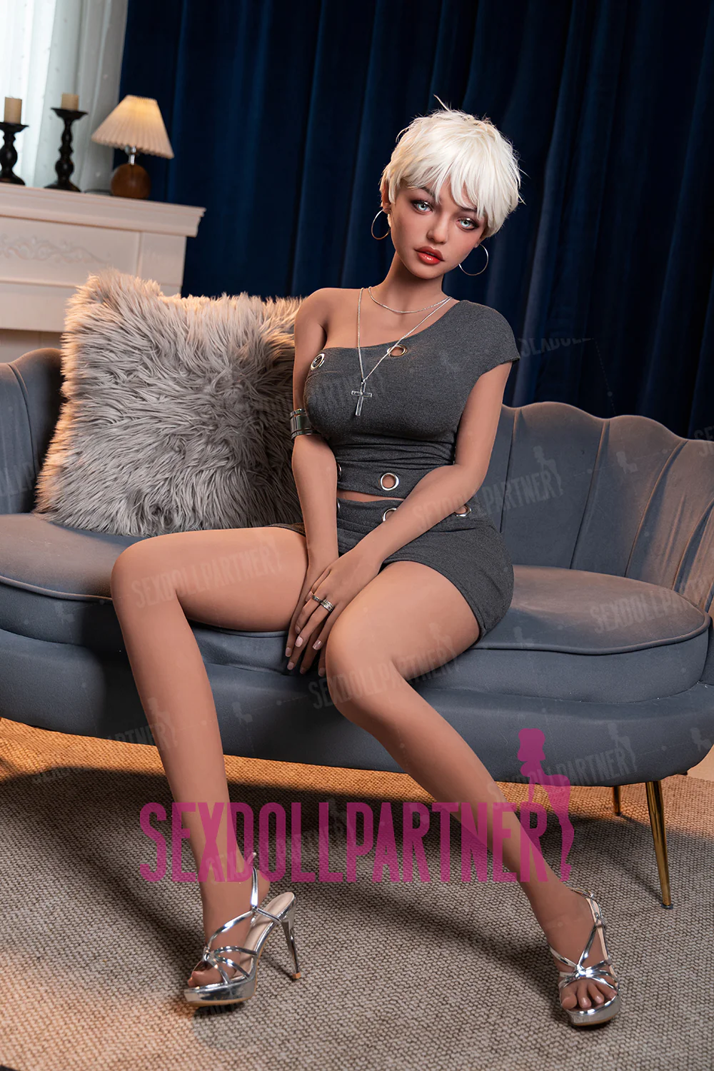 EU Stock - YAMIEE Aven 5ft34/ 163cm SNK30 Unique Design TPE Tan Hot Real-life Sex Doll
