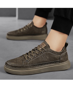 Autumn and winter board shoes leather shoes for men