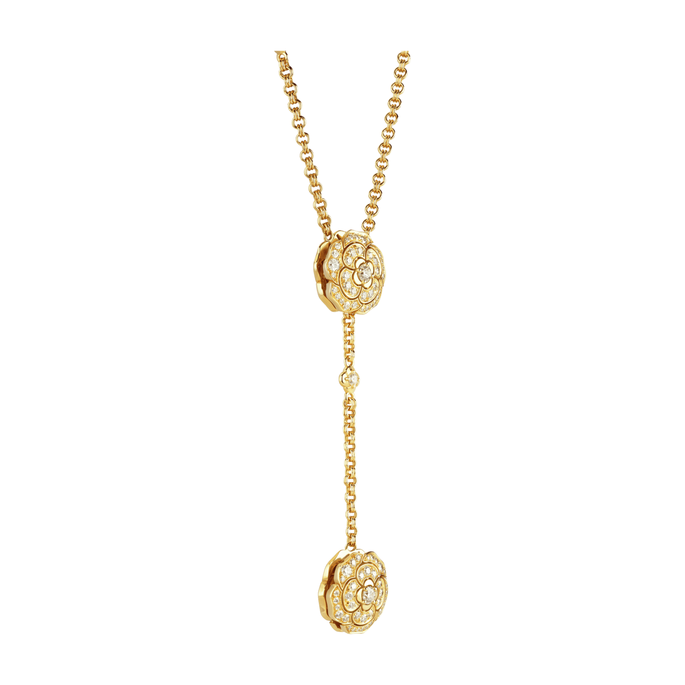Les Infinis de Camélia transformable long necklace