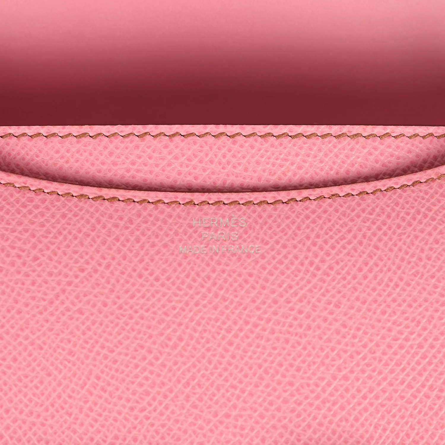 Hermes Constance 18 Bubblegum Epsom Palladium Hardware