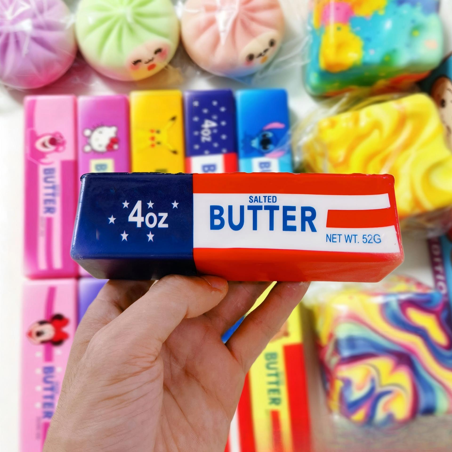 Butter Bar Slow Rising Squishy | Soft Stress Relief Fidget Toy