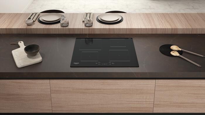 HOTPOINT ARISTON - Piano cottura induzione HQ 5660S NE 59 cm-Nero