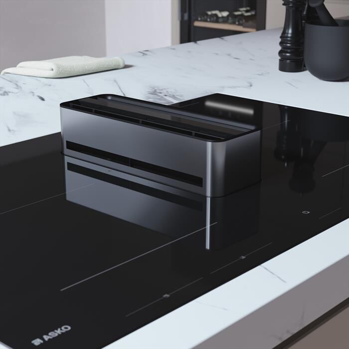ASKO - Piano cottura induzione HIHD 854 GF 83 cm-Vetro nero