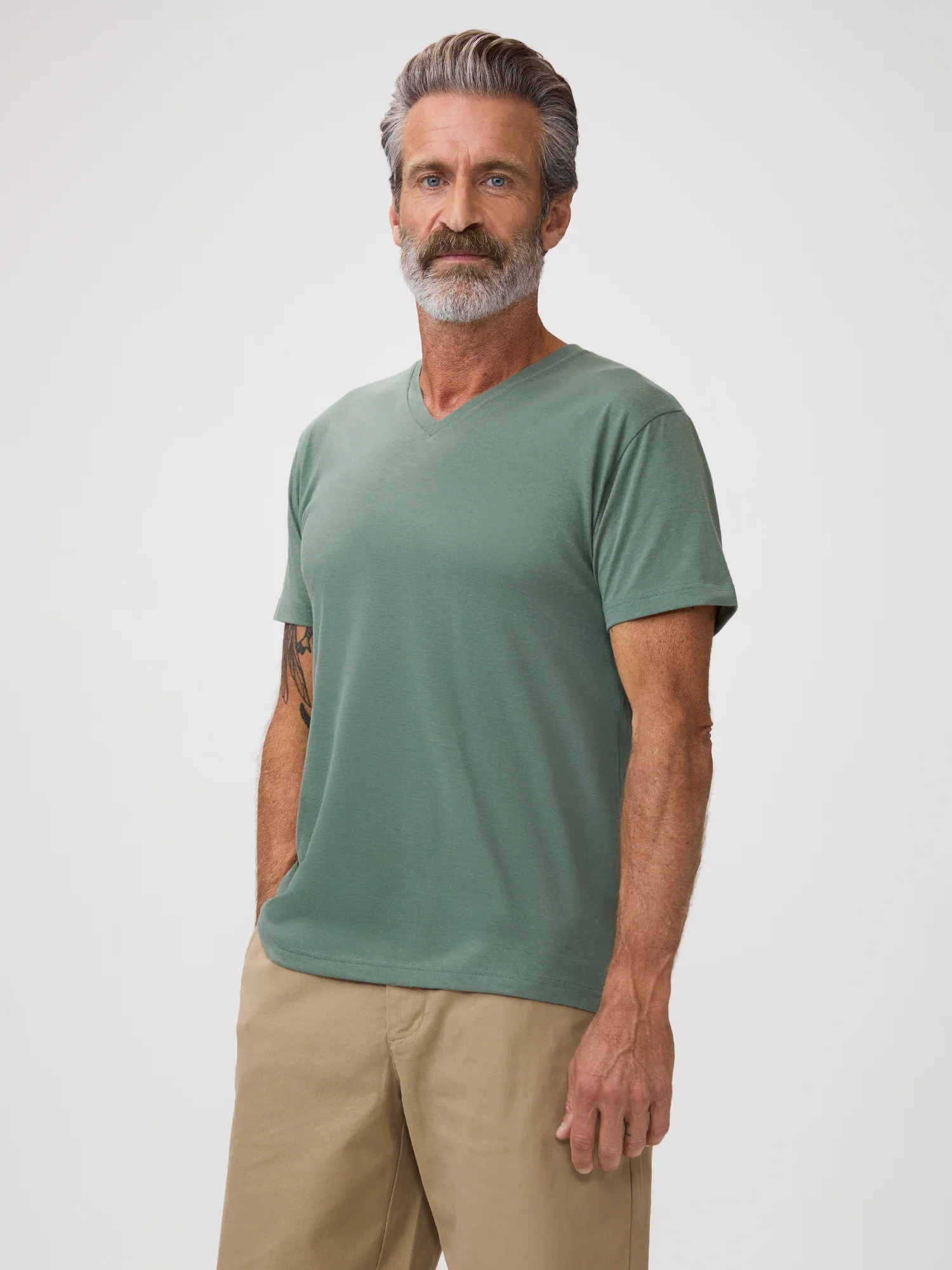 Pistachio V-Neck