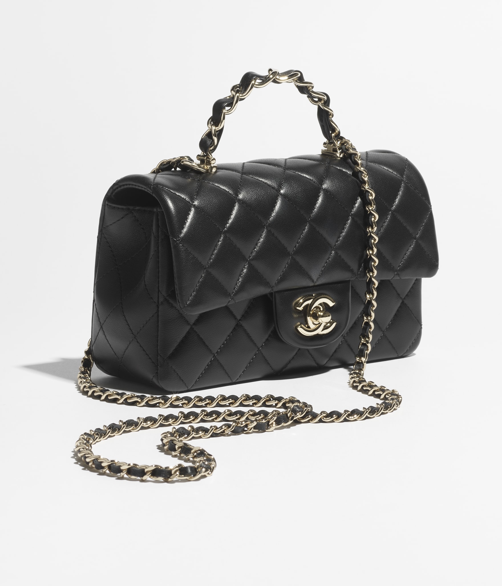 Mini Classic Handbag With Top Handle