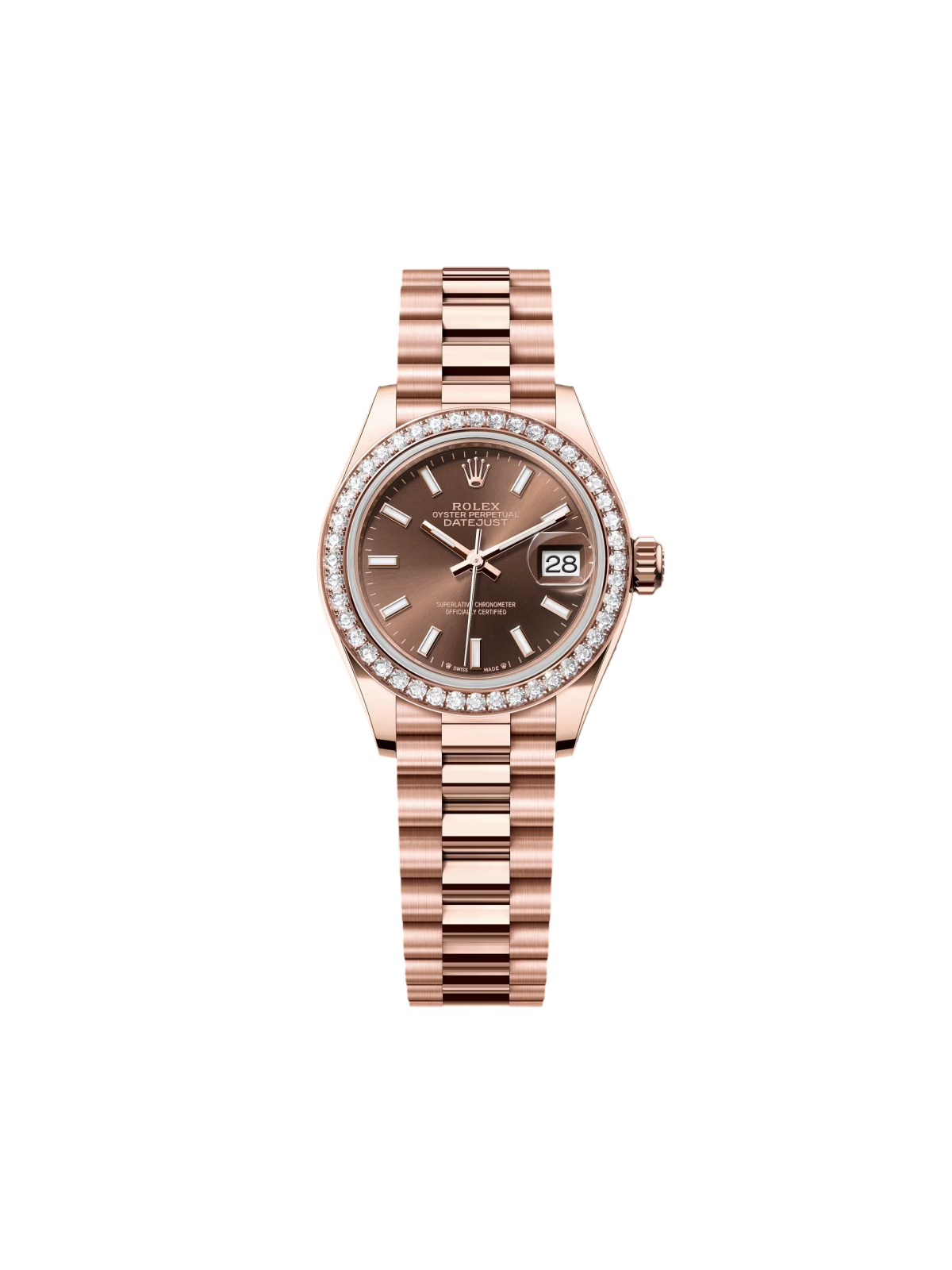 RLX  Lady-Datejust 31mm 279135RBR Chocolate Dial Jubilee Bracelet
