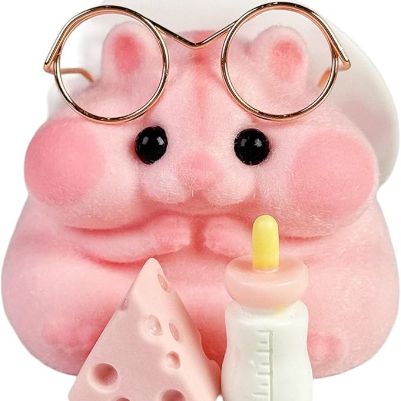 SQUISHPOP Taba Squishy Hamster Toy, Cute Squishy Hamster Fidget Toy