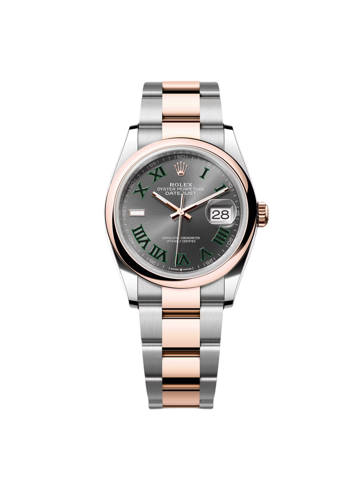 RLX  Datejust 36mm 126201 Slate Dial Jubilee Bracelet Watch