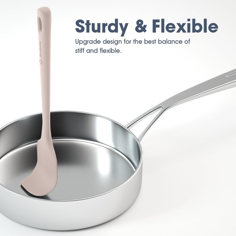 5 Pieces Silicone Spatula Set