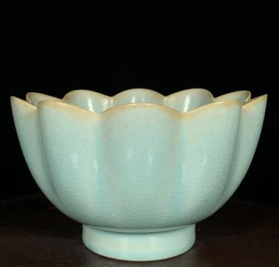Old Chinese Ru Yao Ru Kiln Douli Bowl CK732