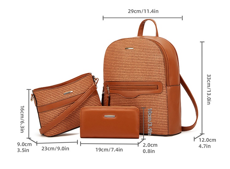 Backpack 3pcs set