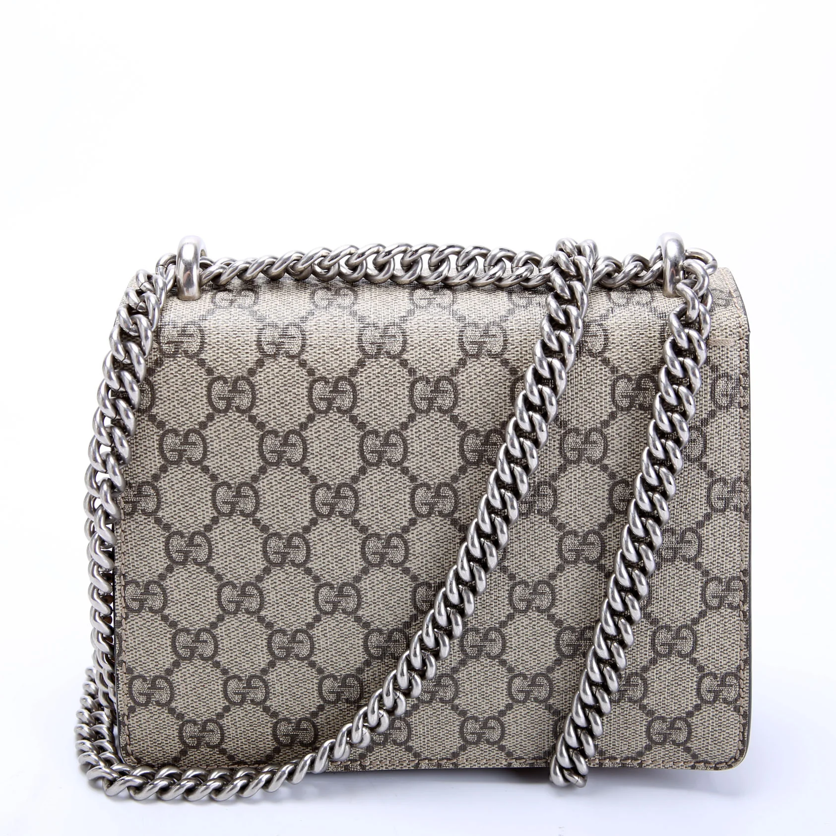 421970 Dionysus GG Shoulder Mini Taupe