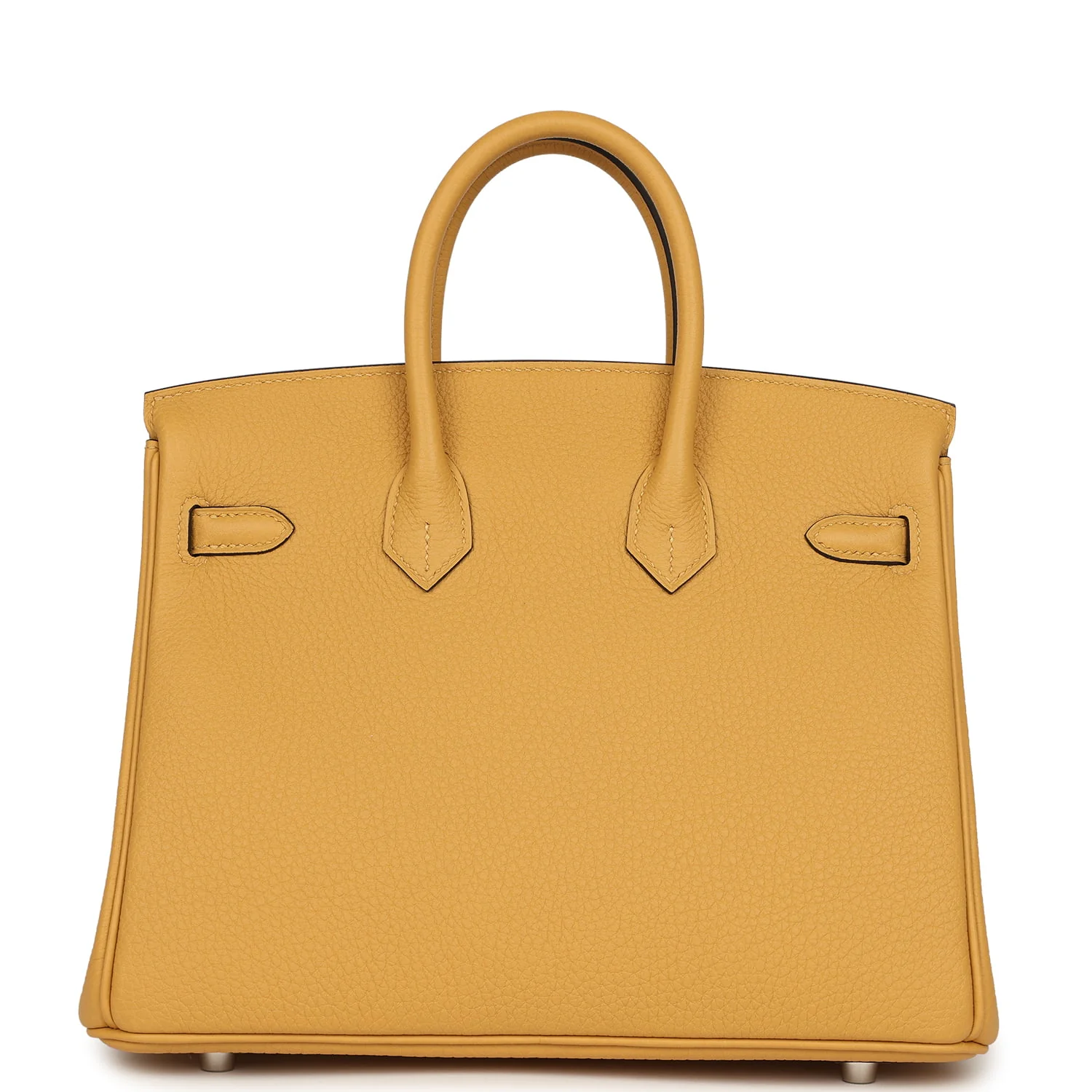 Hermes Birkin 25 Paille Togo Palladium Hardware
