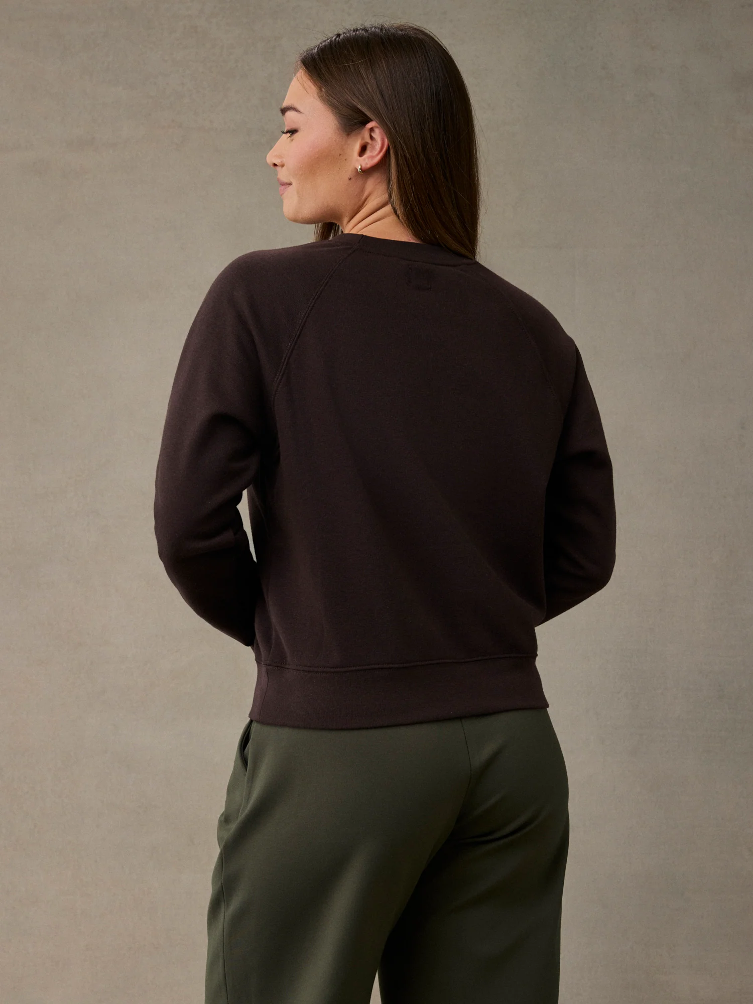 Women's Espresso Crew Sweatshirt