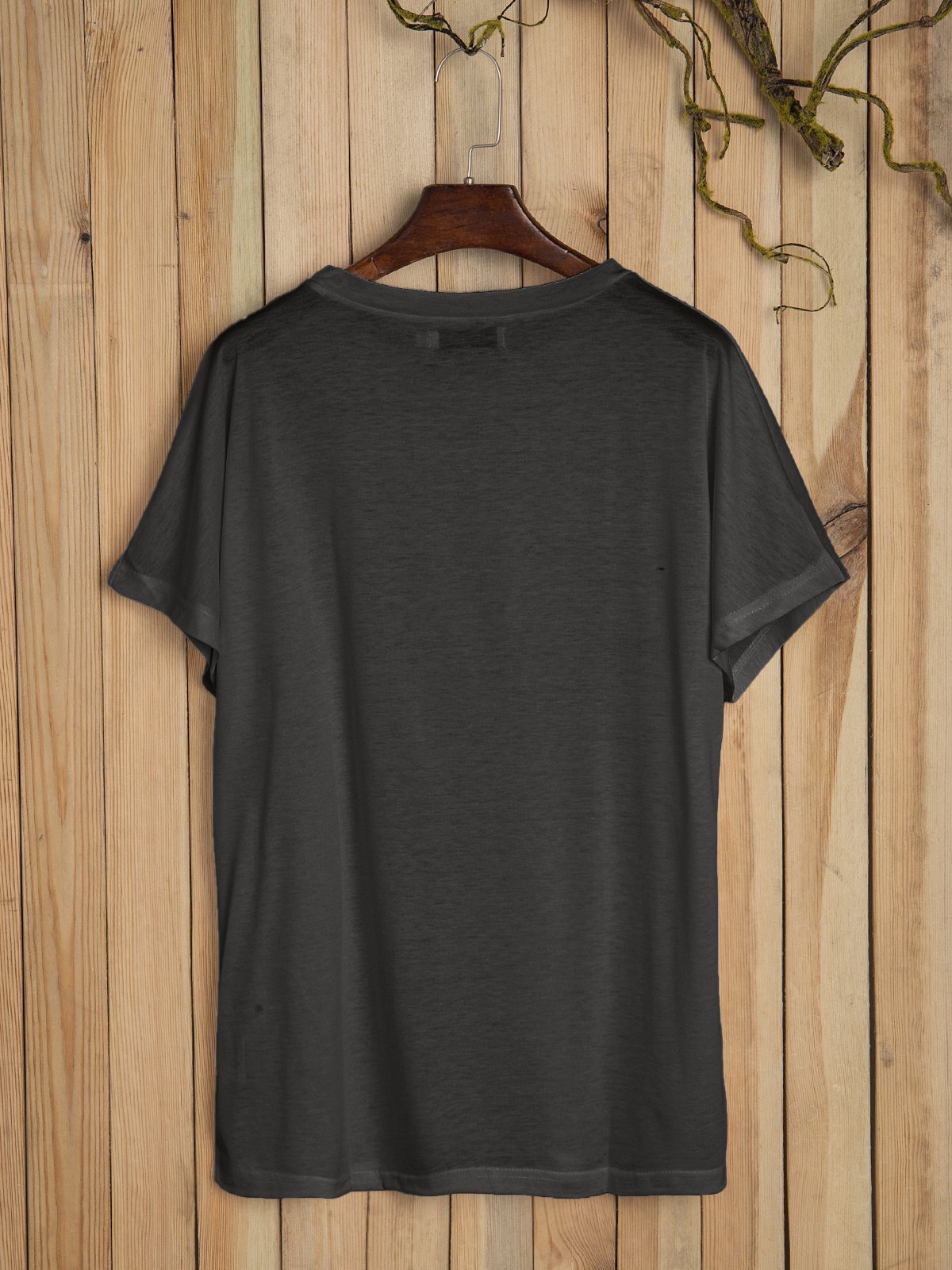 Casual Solid Shirts & Tops