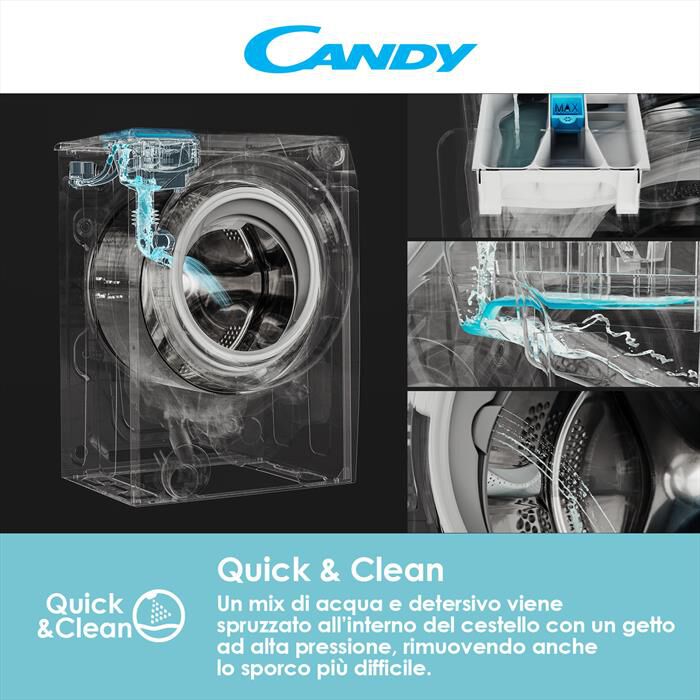 CANDY - Lavatrice CSO 496TWM6/1-S 9 Kg Classe A-Bianco