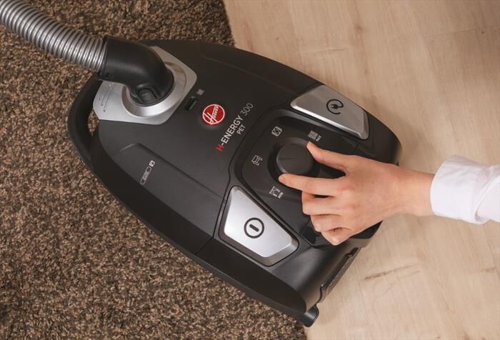 HOOVER - Aspirapolvere a traino HE320PET-Nero