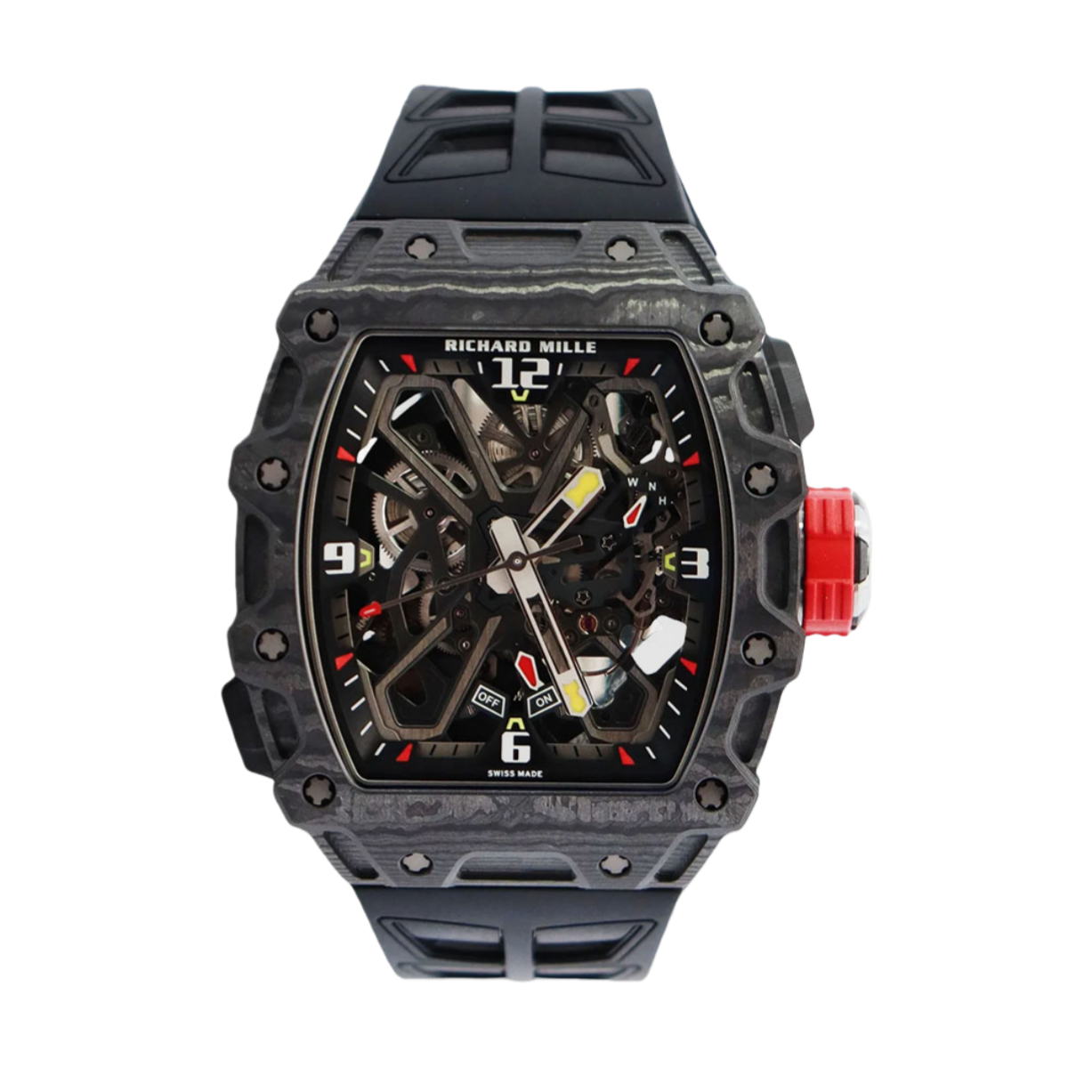 【7A Quality】Best Richard Mille RM35-03 Replica Watch with Skeleton Design
