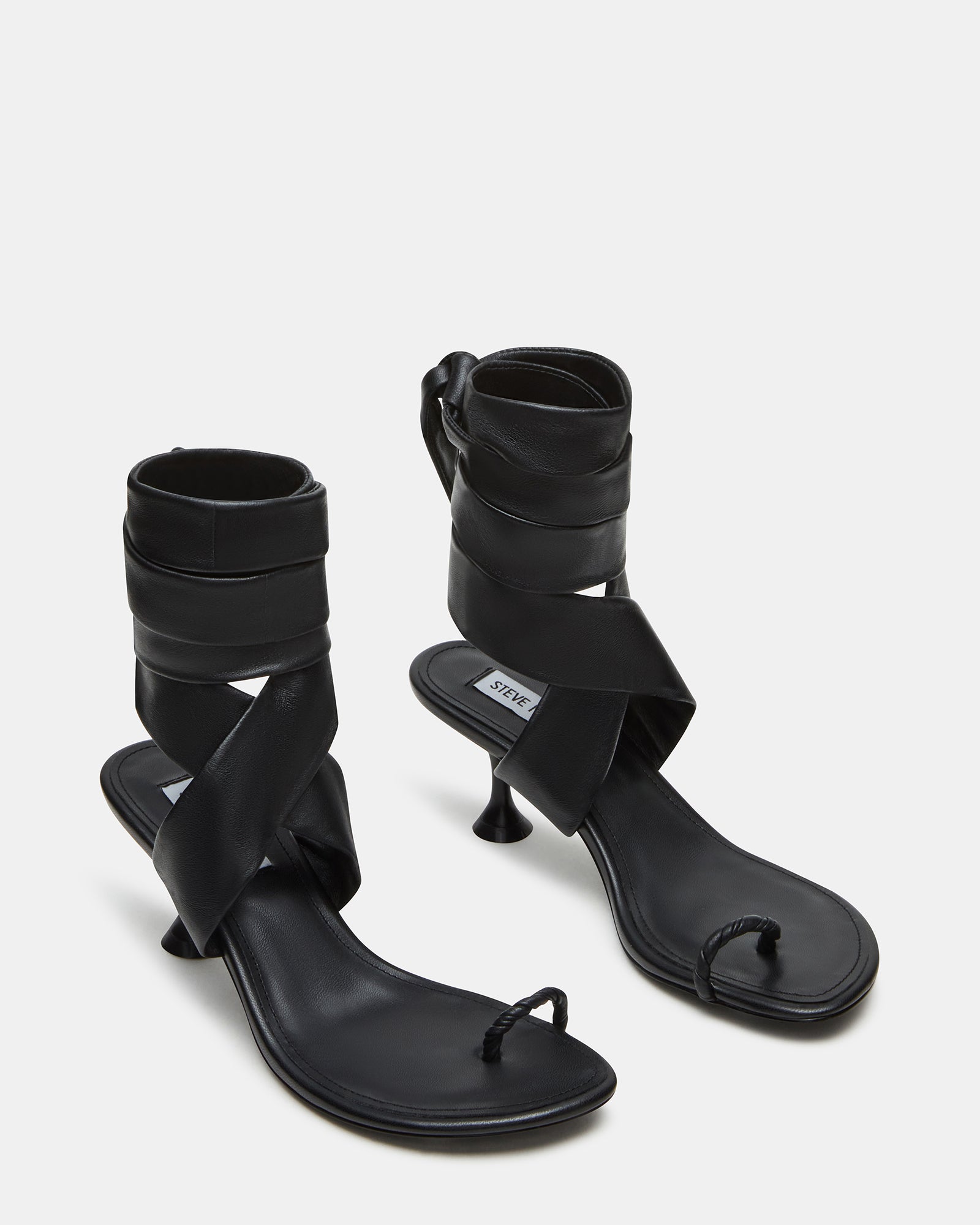 Symone Black Leather